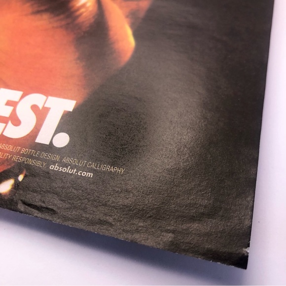 🟢[Absolut Vodka] ABSOLUT PRIEST Original 2001 Vintage Magazine Advertisement - Picture 6 of 10